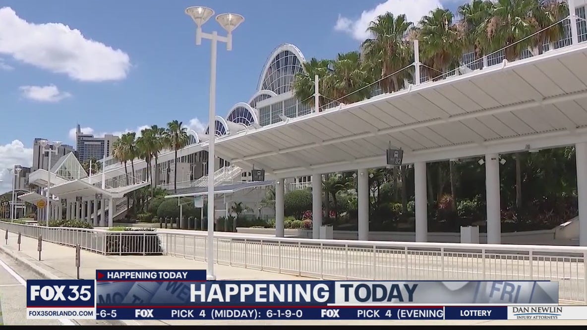 First big event begins at Orange County Convention Center